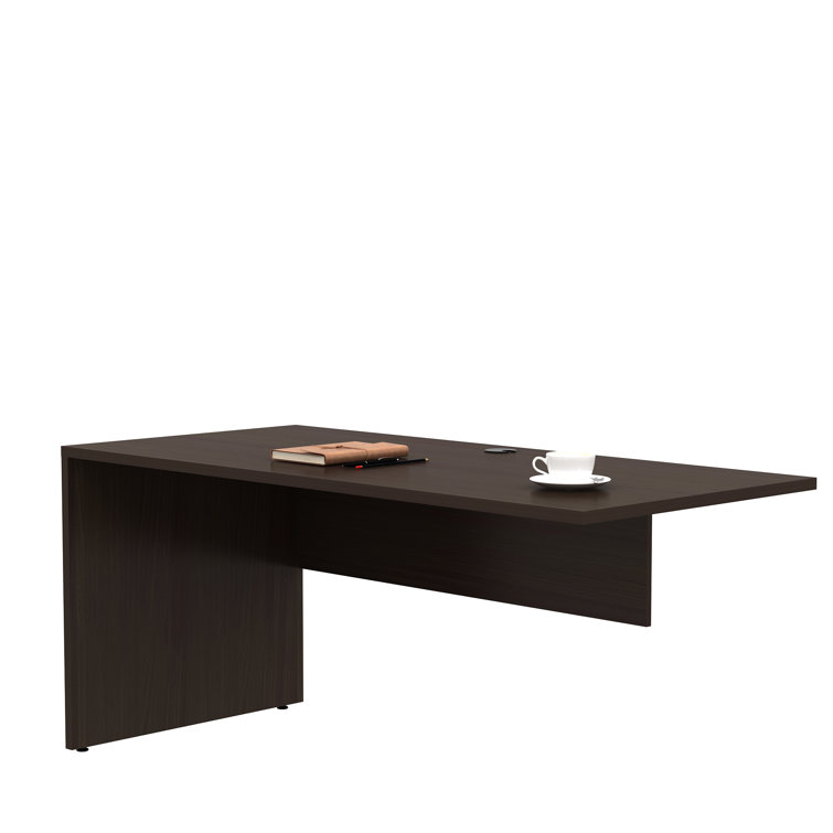 Negin 29.4 H x 64.6 W Either Left or Right Desk Return Inbox Zero Finish Gray
